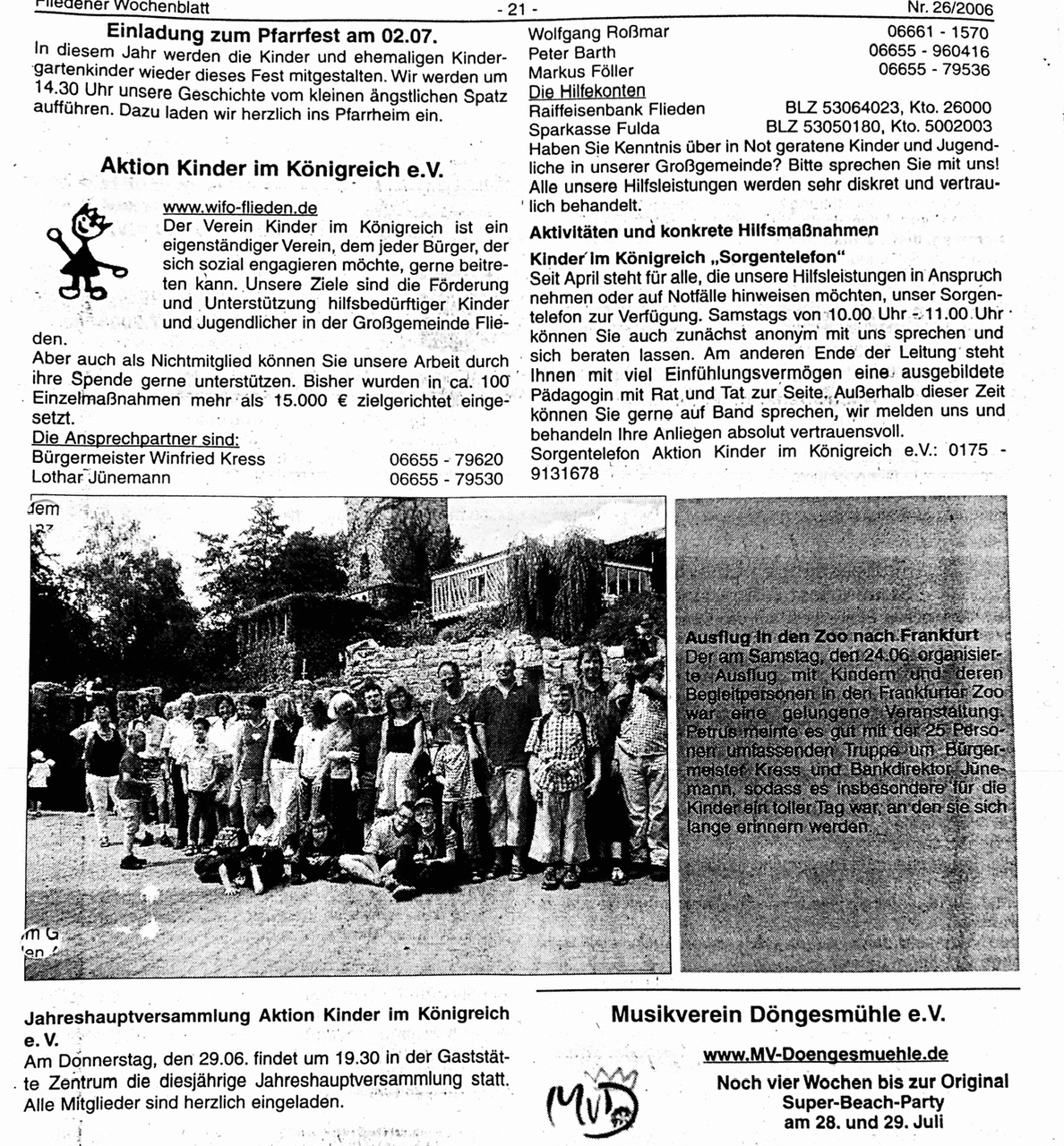 2006 Ausflug